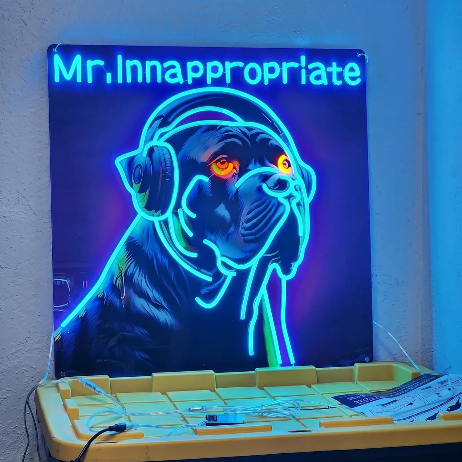 Party Games Name - Özel LED Neon Tabela Kişiselleştirilmiş Akrilik